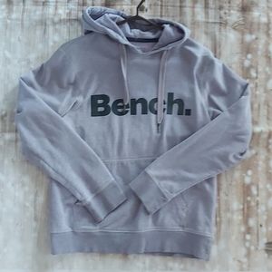 Dyed (lilac colour) bench hoodie